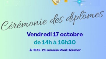 Cérémonie des diplômes