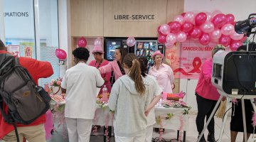 Octobre Rose à l'hôpital Stell : une mobilisation forte pour le dépistage du cancer du sein