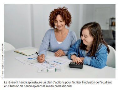 Le référent handicap en institut de formation